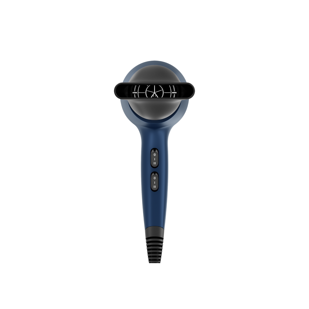 مجفف شعر راش براش (RUSH BRUSH) D3 Ultra-Navy – قوة 2400 وات وتقنية الأيونات لحماية فائقة