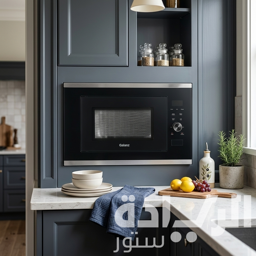 ميكروويف بلت إن جالانز 25 لتر 1000 وات بشواية – برامج طهي أوتوماتيك – موديل – D90D25MSP-XVRR10