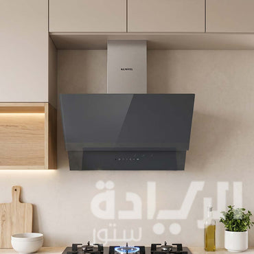 شفاط كومتيل (Kumtel) 60 سم – قوة شفط 650 م3/ساعة وفلاتر كربونية – موديل DA6-835-Anthracite-CR