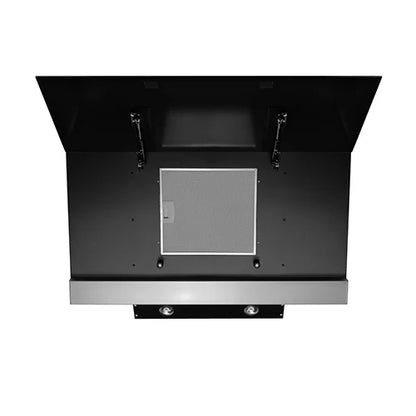 شفاط هانز بلت ان – 90 سم – أسود – قوة شفط 1000 م³/ساعة – تحكم باللمس – موديل DECORA 90