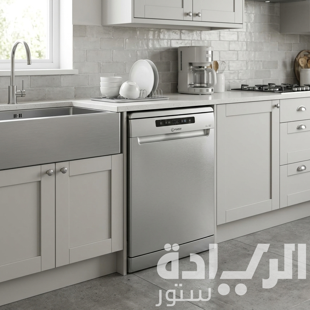 غسالة أطباق انديسيت 13 فرد (INDESIT) – DFC 2B+16 AC X – تقنية Push & Go – إينوكس