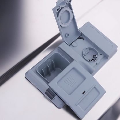 غسالة أطباق انديسيت 13 فرد (INDESIT) – DFC 2B+16 AC X – تقنية Push & Go – إينوكس