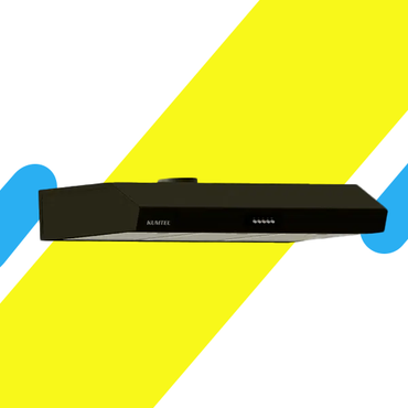 شفاط مطبخ كومتيل 90 سم ستانلس أسود – طاقة 210 واط قدرة شفط 400 م³/ساعة - موديل - DK9-421S