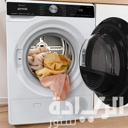 مجفف ملابس ذكي جورينيا 10 كجم – مضخة حرارية – 15 برنامج – تحكم عبر الإنترنت - موديل - DNS12