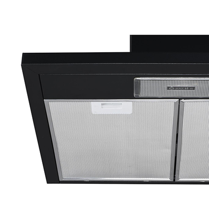 شفاط مطبخ هرمي كومتيل – 60 سم – زجاج أسود – قوة شفط 450 م³/ساعة – 3 سرعات – LED – فلتر مزدوج - DP6-S