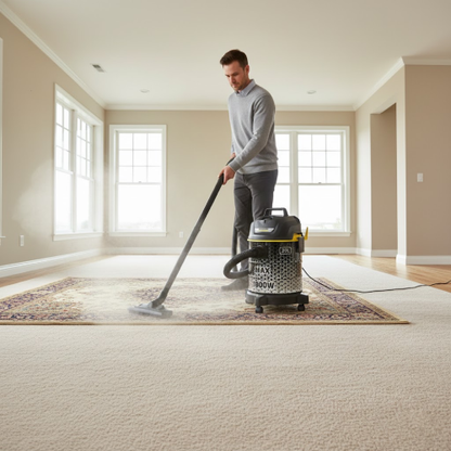 مكنسة كارشر البرميلية DVAC 1800 – قوة 1800 وات – خزان معدني (تحمل شاق)