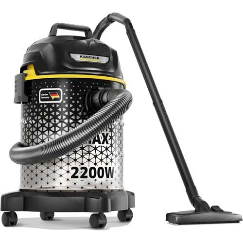 مكنسة كارشر البرميلية DVAC 2200 – قوة 2200 وات – خزان 22 لتر (الأقوى)