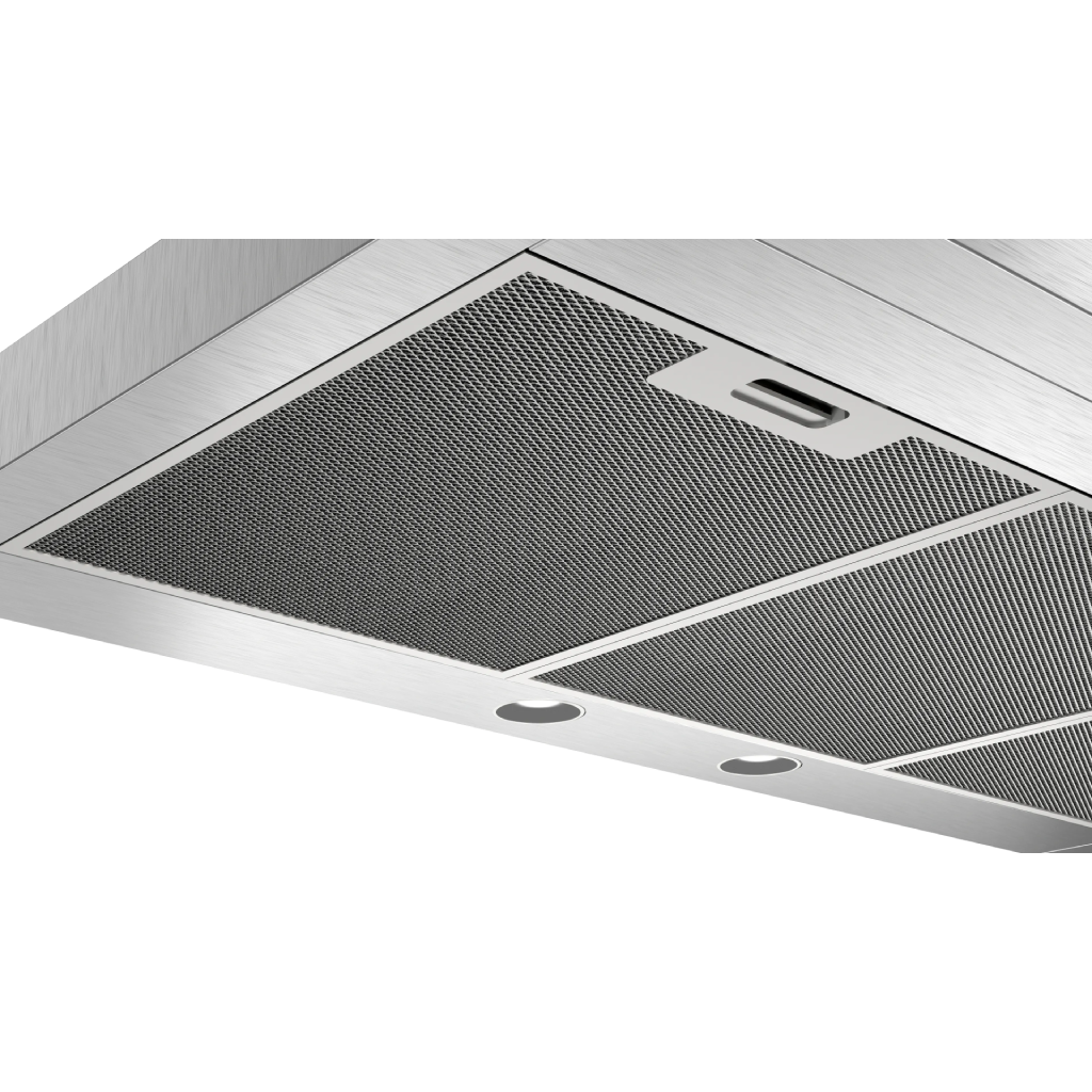 شفاط مطبخ بوش (Bosch) Series 2 حرف T مقاس 90 سم ستانلس ستيل قوة شفط 616 م³/ساعة – موديل DWB95BC50T