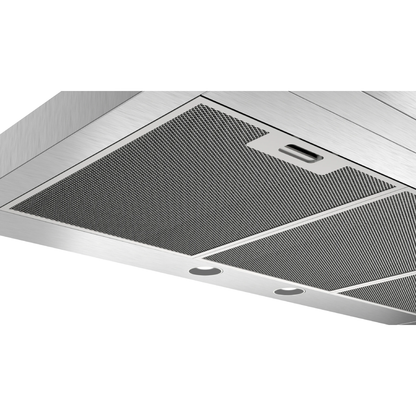 شفاط مطبخ بوش (Bosch) Series 2 حرف T مقاس 90 سم ستانلس ستيل قوة شفط 616 م³/ساعة – موديل DWB95BC50T