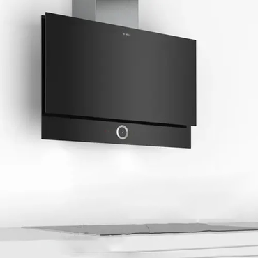 شفاط مطبخ بوش بلت إن سيريس 8 – حائطي 90 سم – أسود أنيق – قوة شفط 730 م³/ساعة - موديل - DWF97RU60