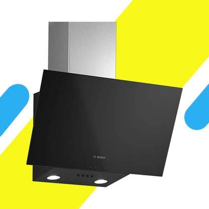 شفاط مطبخ بوش جداري 60 سم أسود – Serie 2 بقوة شفط 360 م³/ساعة - DWK63PJ61T