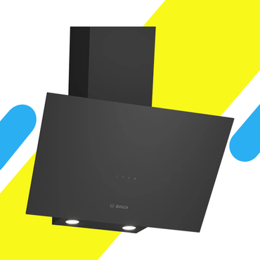 شفاط مطبخ بوش زجاج أسود 60 سم – قوة شفط 400 م³/ساعة – Series 2 - DWK64PJ60T