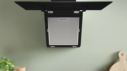 شفاط مطبخ بوش زجاج أسود 60 سم – قوة شفط 400 م³/ساعة – Series 2 - DWK64PJ60T