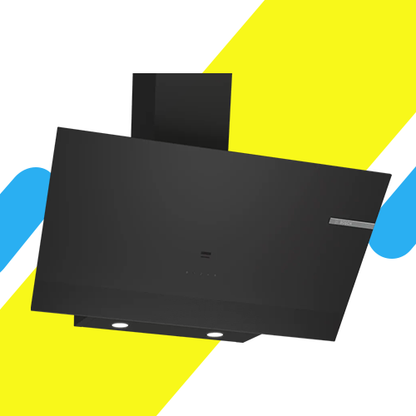 شفاط بوش زجاج أسود جداري 90 سم – قوة شفط 700 م³/ساعة – موديل - DWK97PJ60T