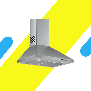 شفاط مطبخ بوش حائط سيريس 2 – ستانلس ستيل 60 سم – قوة شفط 350 م³/ساعة