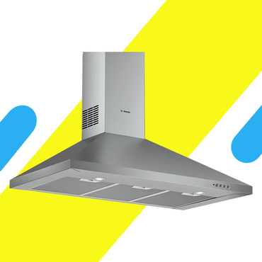 شفاط بوش جداري ستانلس ستيل 90 سم – قوة شفط 380 م³/ساعة – سيريس 2 - موديل - DWP94CC50T