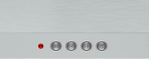 شفاط بوش جداري ستانلس ستيل 90 سم – قوة شفط 380 م³/ساعة – سيريس 2 - موديل - DWP94CC50T