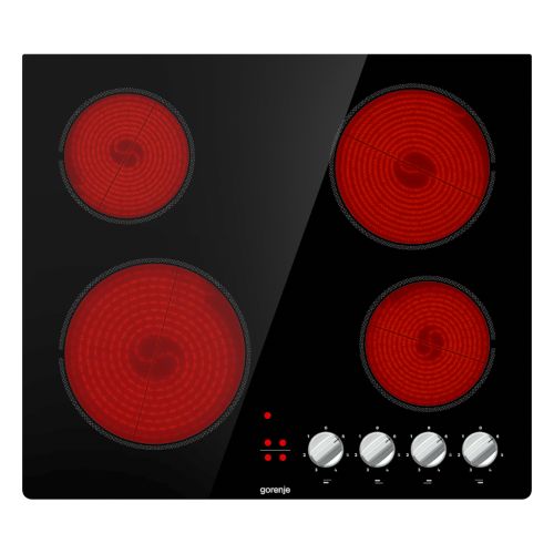 مسطح بلت إن كهرباء جورينيا سيراميك زجاجي 60 سم – 4 شعلات – موديل – EC641BSC