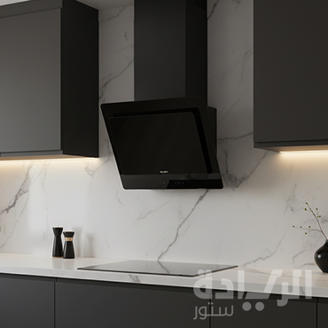 شفاط مطبخ بلت إن إلبا – أسود – تحكم باللمس – فلتر كربوني مقاس 60 سم قوة شفط 850م³/س - موديل - ECH 642 XR