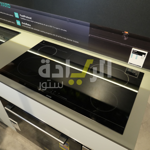 بوتاجاز بلت إن كهرباء جورينيا زجاج سيراميك 90 سم – تحكم لمس – 5 مناطق طهي – موديل – ECS959BCSC