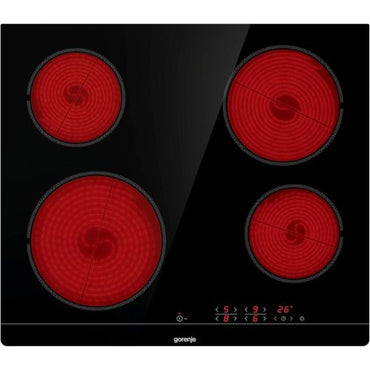 بوتاجاز بلت إن كهرباء جورينيا 60 سم – تحكم لمس – باريلاك سيراميك – موديل – ECT641BSC