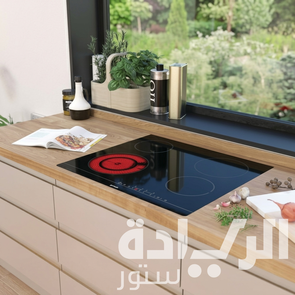بوتاجاز بلت إن كهرباء جورينيا 60 سم – تحكم لمس – باريلاك سيراميك – موديل – ECT641BSC