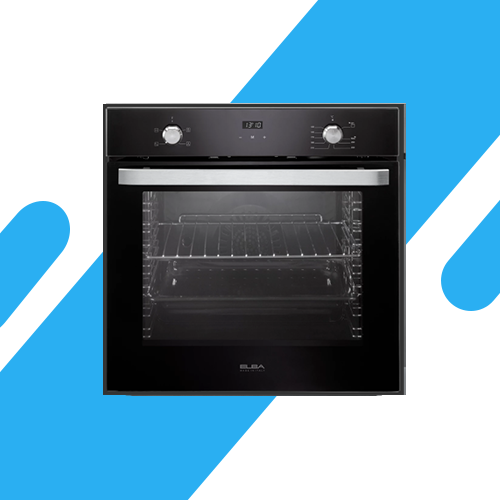 فرن غاز بلت إن 60 سم سعة 65 لتر من إلبا الإيطالية – موديل - EL10XLBFG