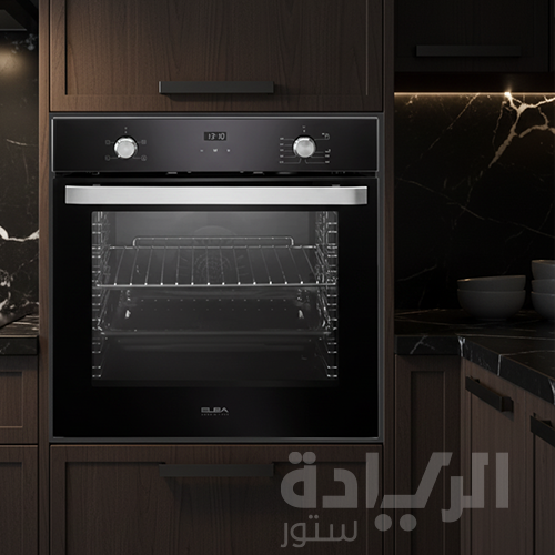 فرن غاز بلت إن 60 سم سعة 65 لتر من إلبا الإيطالية – موديل - EL10XLBFG