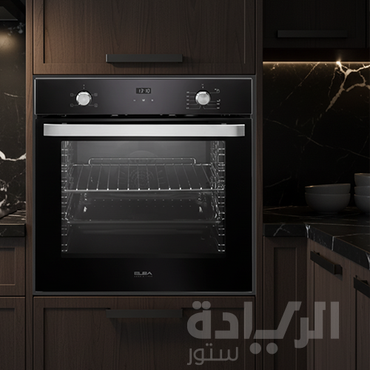 فرن غاز بلت إن 60 سم سعة 65 لتر من إلبا الإيطالية – موديل - EL10XLBFG