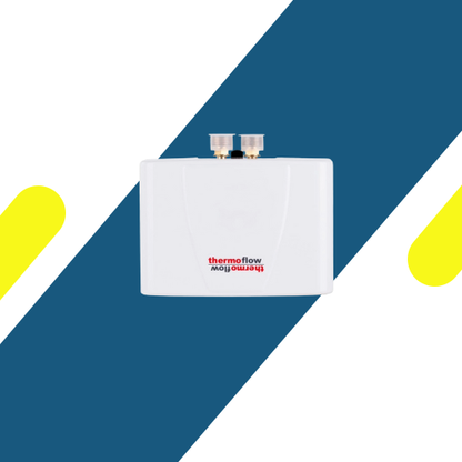 ELEX6 سخان مياه كهربائي فوري 6KW بدون خزان – صغير الحجم لنقطة واحدة – ثيرموفلو