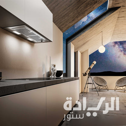 اليكا شفاط حفر بلت ان 72 سم قوة الشفط 520 م3/س لون رصاصي - موديل - ERA S