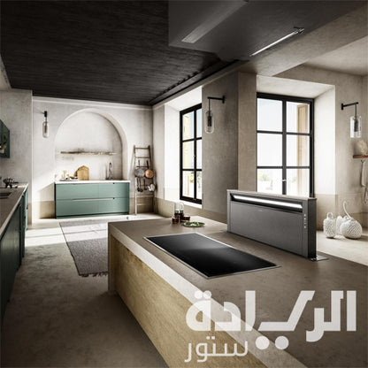 شفاط مطبخ اليكا بلت إن 90 سم – تحكم تاتش + جوال – قوة شفط 950 م³/س – أسود - موديل - ELICA GETUP