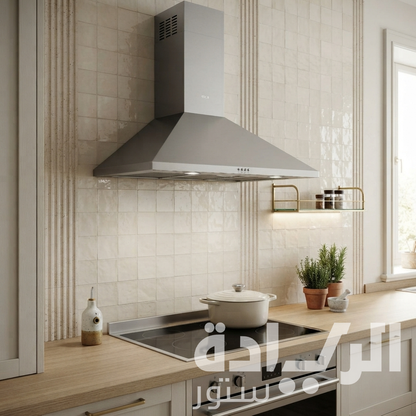Elica Stainless Steel Kitchen Hood 90 cm - Suction Power 950 m³/h - Model - ELICA TAMAYA LUX