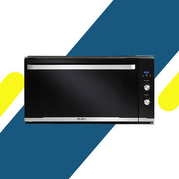 فرن بلت ان البا كهرباء 90 سم بشواية ومروحة 83 لتر موديل ELIO910A