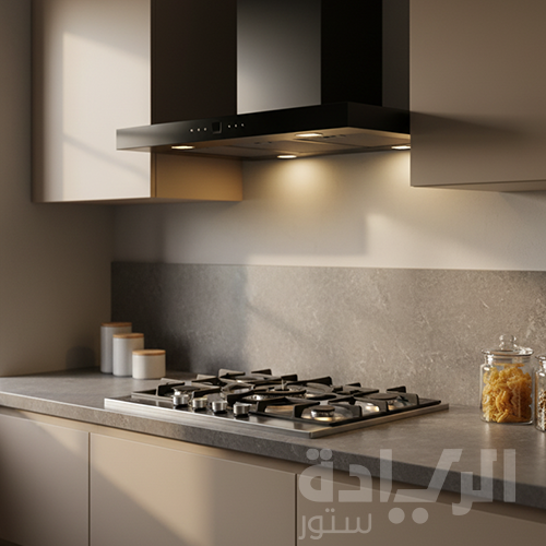 مسطح غاز بلت إن البا، 5 شعلة، استانلس، 75 سم، إشعال ذاتي، عين ثلاثية - موديل - ELIO75-545