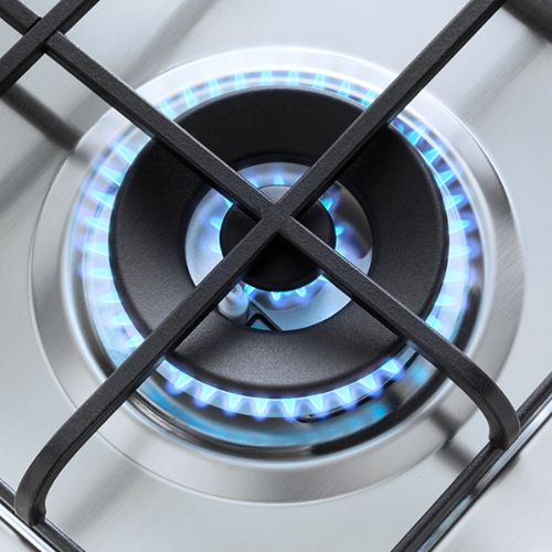 مسطح غاز بلت إن إلبا 75 سم – 5 شعلات – ستانلس ستيل – إشعال إلكتروني – ELIO75-545L