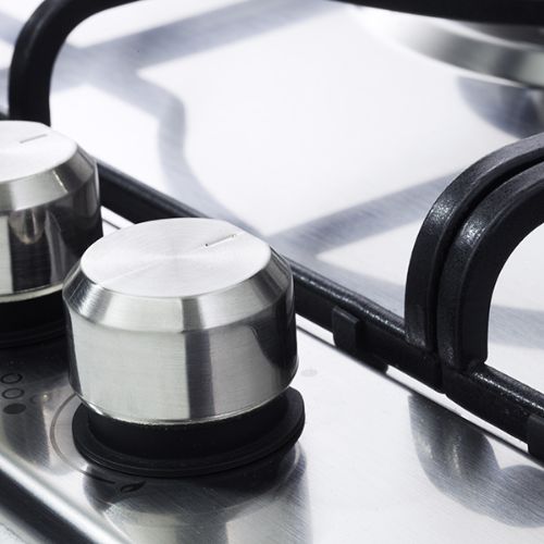 بوتاجاز بلت إن إلبا غاز – 5 عيون – 90 سم – ستانلس ستيل – فتحة جانبية - موديل - ELIO95-545L