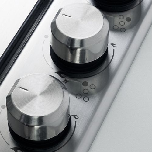 بوتاجاز بلت إن إلبا غاز – 5 عيون – 90 سم – ستانلس ستيل – فتحة جانبية - موديل - ELIO95-545L