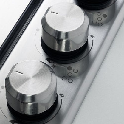 بوتاجاز بلت إن إلبا غاز – 5 عيون – 90 سم – ستانلس ستيل – فتحة جانبية - موديل - ELIO95-545L