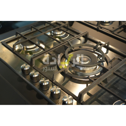 مسطح غاز بلت إن إلبا 90 سم – 5 شعلات – ستانلس ستيل – شعلة ووك – إشعال إلكتروني – موديل – ELIO95-545