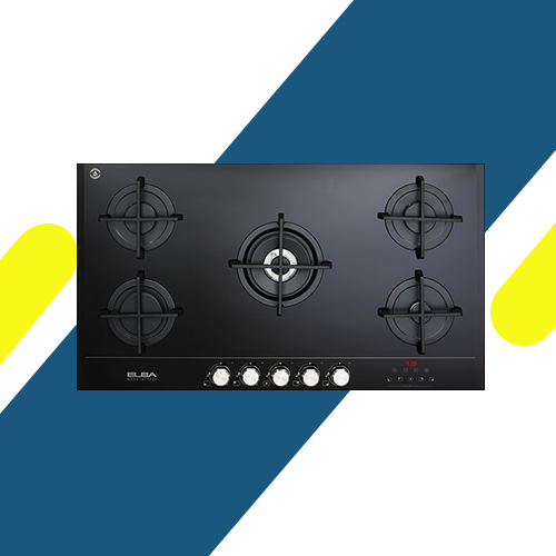 بوتاجاز بلت إن غاز 5 عيون 90 سم من إلبا - موديل - ELIO-95-G-Matik