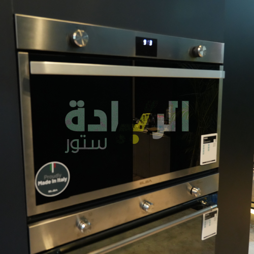 فرن غاز بلت إن 90 سم ستانلس ستيل سعة 141 لتر من إلبا الإيطالية - موديل - ELIOG90