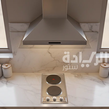 بوتاجاز كهرباء بلت إن إلبا – 30 سم – 2 عين – ستانلس ستيل – تصميم عصري - موديل - EN30-02TXD