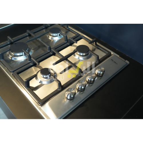 بوتاجاز بلت إن إلبا – 4 عيون – 60 سم – غاز – تصميم أنيق - موديل - ENS65-444XD