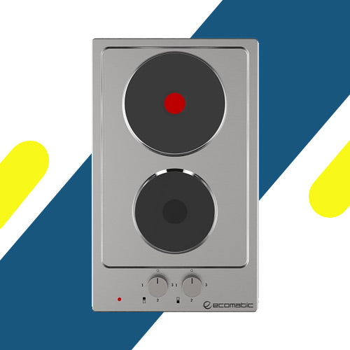 إيكوماتيك مسطح كهرباء بلت إن 30 سم 2 بلاطة - ستانليس ستيل - موديل - ES303