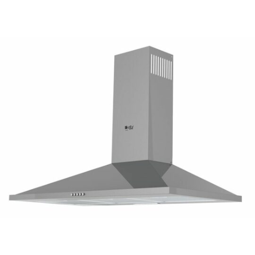 شفاط مطبخ هرمي بيورتي – عرض 90 سم، قوة شفط 1000 م³/س - موديل - ETO PRO PLUS X