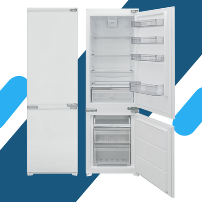 ثلاجة مع فريزر جورينيا بلت-إن 60 سم – 243 لتر – موديل - NRKI4181P1