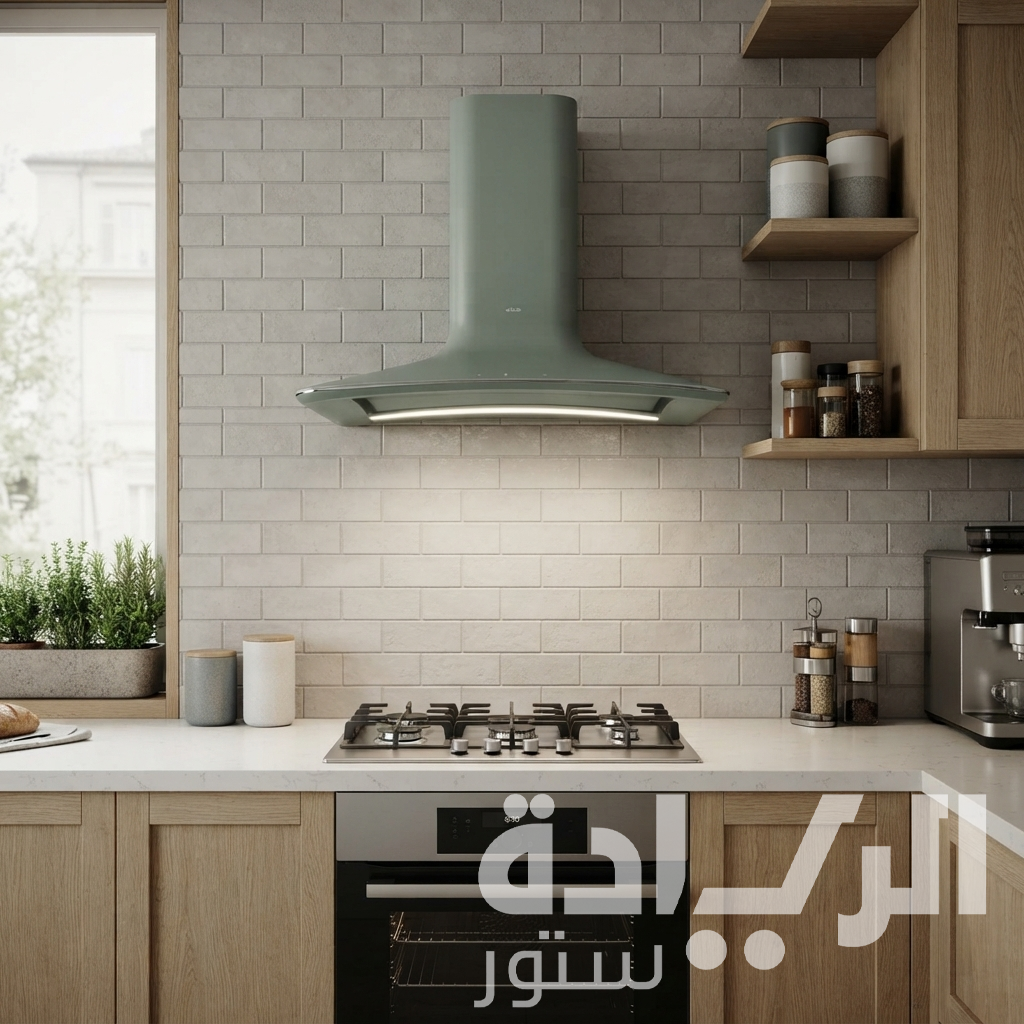 Elica Sweet Petrol Glass Chimney Hood - Italian Made - 85 cm - 900 m³/h Suction Power