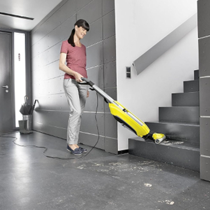 مكنسة وممسحة الأرضيات كارشر FC 5 – كنس ومسح في خطوة واحدة (2 في 1)