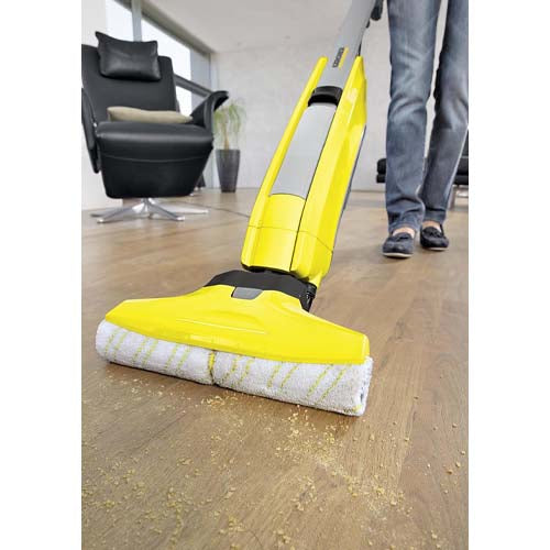 مكنسة وممسحة الأرضيات كارشر FC 5 – كنس ومسح في خطوة واحدة (2 في 1)